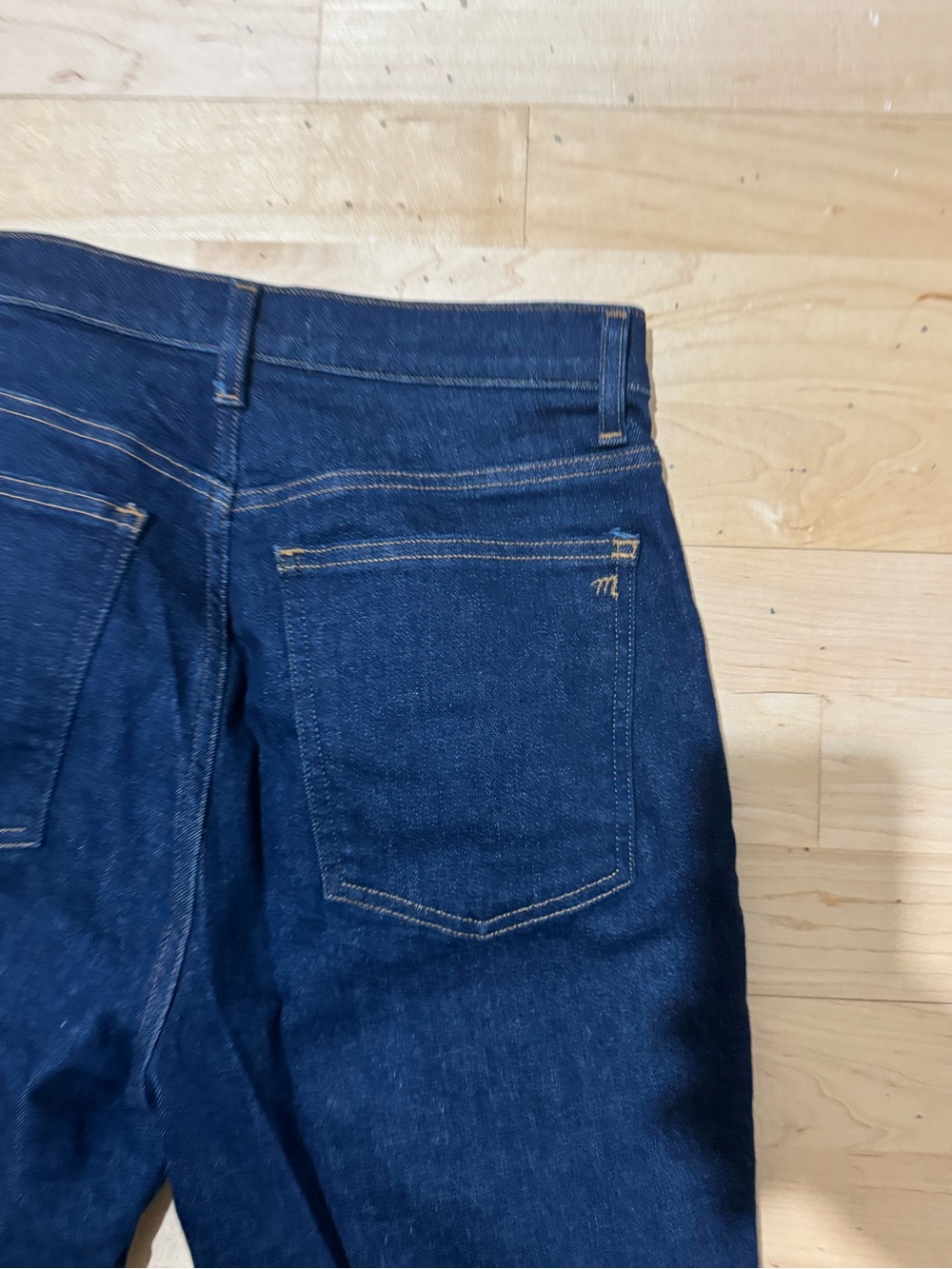 Madewell Dark Blue Flare Jeans - Picture 11 of 12